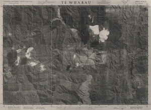 Te Wharau / this mosaic compiled by N.Z. Aerial Mapping Ltd. for Lands and Survey Dept., N.Z.