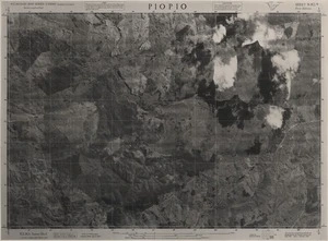 Piopio / this mosaic compiled by N.Z. Aerial Mapping Ltd. for Lands and Survey Dept., N.Z.