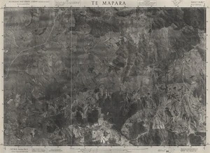 Te Mapara / this mosaic compiled by N.Z. Aerial Mapping Ltd. for Lands and Survey Dept., N.Z.