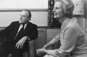 Robert Muldoon and Margaret Thatcher