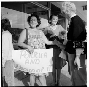 "March of pride", Porirua, April 7, 1981