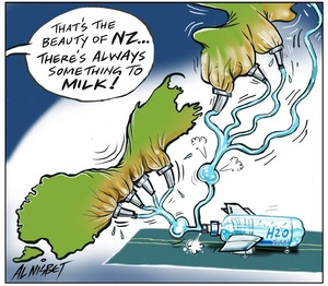 Milking New Zealand's water