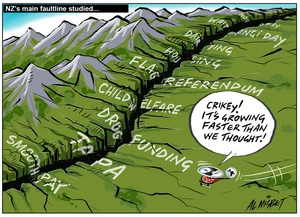 "NZ's main fault line studied"