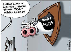 Dropping dairy prices
