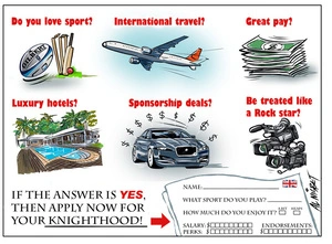 Knighthood application