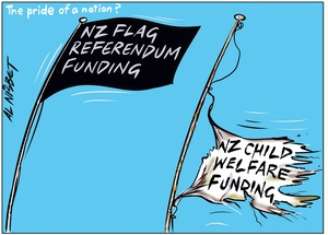NZ flag referendum versus child welfare