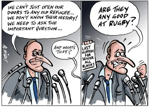 Refugees - "Are they any good at rugby?"