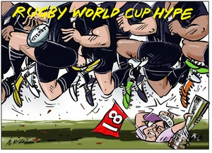 Rugby World Cup hype buries Lydia Ko