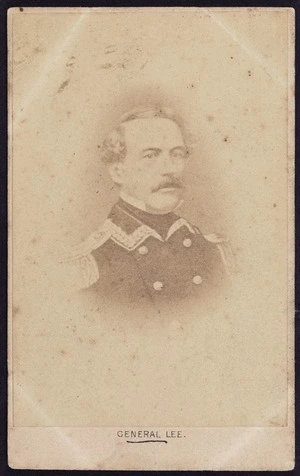 Photographer unknown :Portrait of General Lee 1810-1870