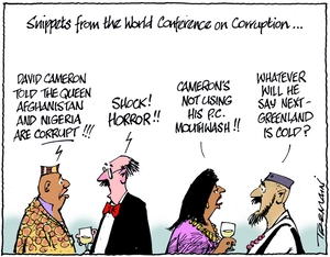 Snippets from the World Conference on Corruption