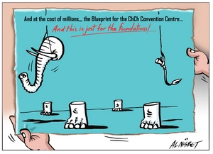 White elephant blueprint for the Christchurch Convention Centre