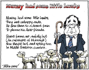 Murray had some little lambs
