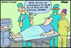 Anthem a 'dirge'