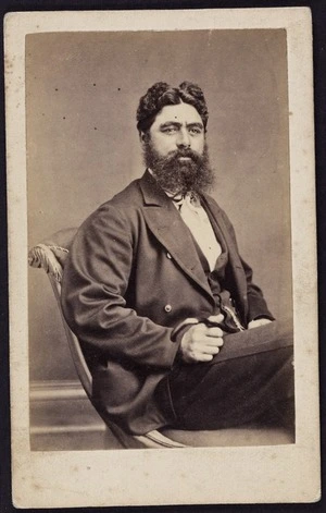 Photographer unknown :Portrait of Wiremu Parata