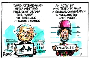 Obama meets Attenborough