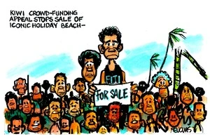 Crowd funding saves beach