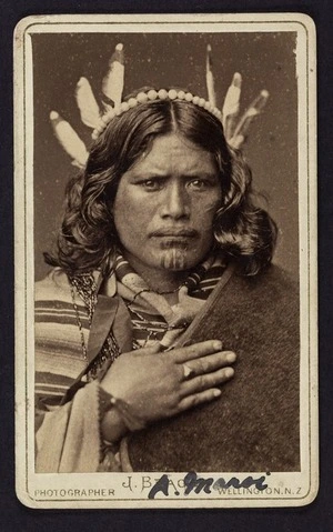 Bragge, James fl 1865-1875 :Portrait of unidentified man