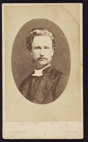 Carnell, Samuel (Napier) :Portrait of unidentified man