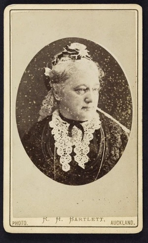 Bartlett, Robert Henry fl 1875-1880 :Portrait of unidentified woman