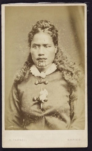 Carnell, Samuel 1832-1920 : Wife of Renata Kawepo