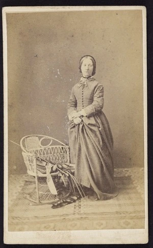 Photographer unknown :Portrait of Mrs J C Richmond, wife of James Crowe Richmond