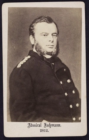 Photographer unknown :Portrait of Admiral Tachmann