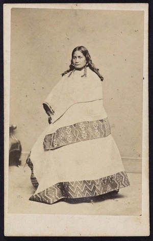 Photographer unknown :Portrait of May Tahana