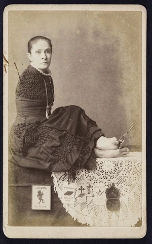 Photographer unknown :Portrait of Anne E L Thomson