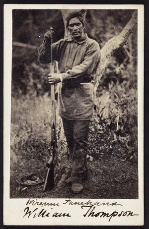 Photographer unknown :Portrait of Wiremu Thompson