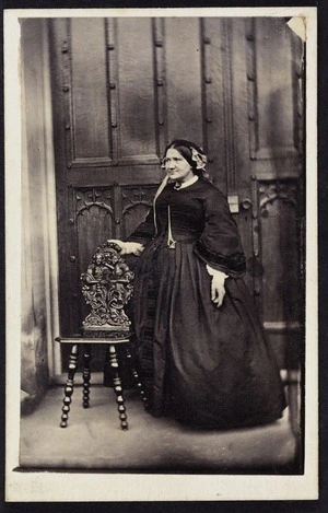 Photographer unknown :Portrait of Mrs Weigh