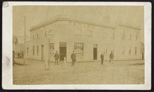 Photographer unknown :Photograph of the Panama Hotel, Wellington