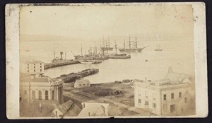 Photographer unknown :Photograph of the Wharf, Wellington