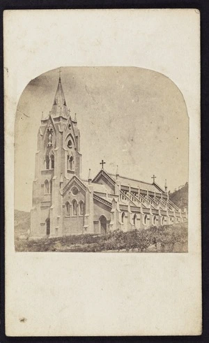 Photographer unknown :Photograph of the Roman Catholic Cathedral Wellington