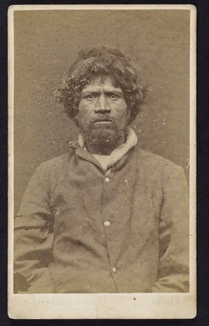Kiri Wera - Photograph taken by Samuel Carnell (1832-1920)