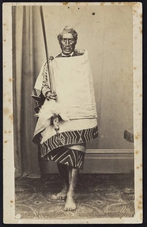 Creator unknown :Photograph of Tahana Papawaka