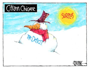 Citizen Chicane: The deficit