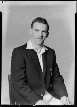 Mr S N McGregor, member of the New Zealand Cricket Singles team, South African tour, 1961