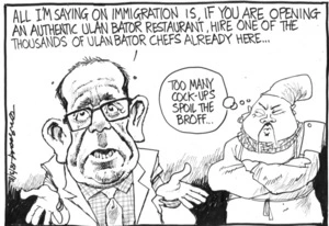 [Andrew Little on immigration]