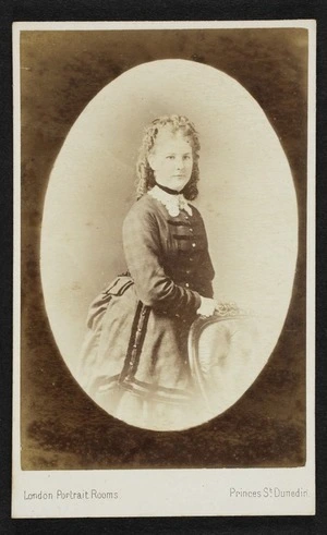 Portrait of Anna Paterson Logan as a young woman