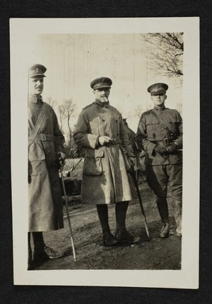 Three men of the 4th Battalion Grenadier Guards, during World War One