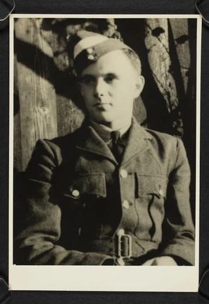 Robert Edward Stout in Royal Air Force uniform during World War Two