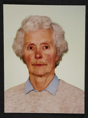 Portrait of Dr Mary Vida Stout