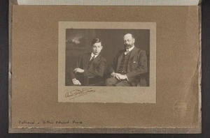 Portrait of Nathaniel Pearce and father Arthur Edward Pearce