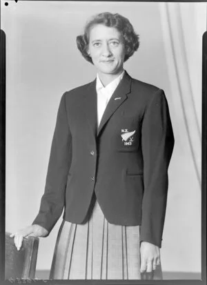 Mrs E Love, New Zealand Hockey representative 1963