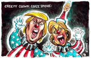 Creepy Clown Craze Spreads