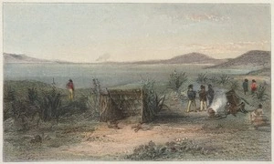 [Brees, Samuel Charles] 1810-1865 :Wairarapa [February, 1843. Drawn by S C Brees. Engraved by Henry Melville. London, 1847]