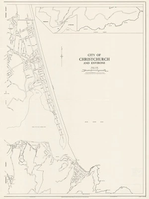 City of Christchurch and environs.