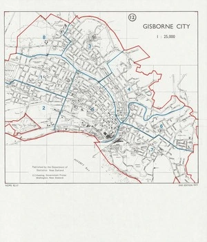 Gisborne city.
