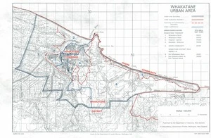 Whakatane urban area / drawn by the Department of Lands & Survey, Wellington, N.Z.