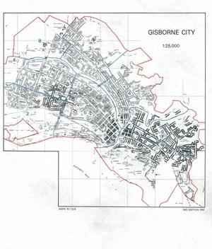 Gisborne city.